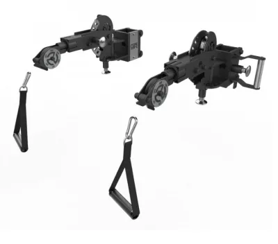 Commercial Universal Adjustable Gimbal Arm for Smith Machine Squat Rack Fitness Equipment