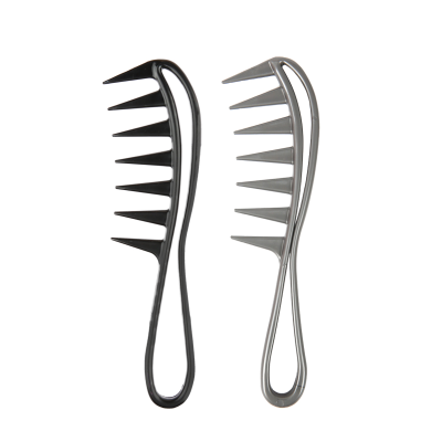 Hairdressing Massage Wide Tooth Shark Styling Exquisite Comb Hair Straightener Hairdressing Plastic Fork Comb
