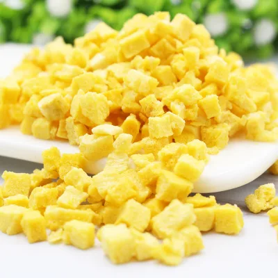 Wholesale NewInnovations 100% Natural Freeze Dried Yellow Peach Slice Sweet Snack Fruit Powder Stock Available FD Yellow Peach