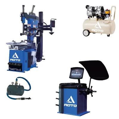 Tire Changer Machine Car Tyre Changer Machine With Swing Arm Wheel Balance air Compressor Combo Fast Delivery