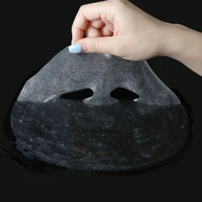 Seaweed Fiber Sheet Mask Base Vegan Biodegradable Tencel Spunlace Gel Facial Mask Material