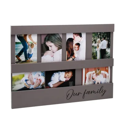 Hot Selling Custom Wood Collage Photo Frame Baby Photo Frame