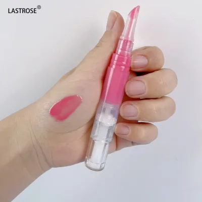Rotated Lip Gloss Private Label Vegan Fruit Flavor Lip Butter
