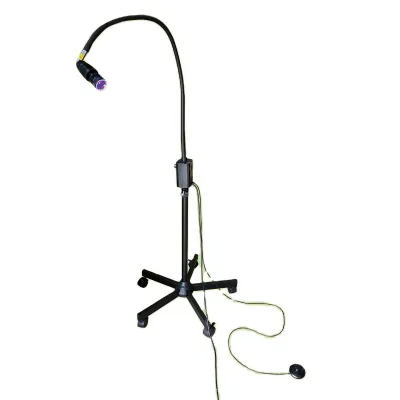 3W/5W LED Focus-adjusted Examination Lamp KS-Q5N Black Mobile Medical Light