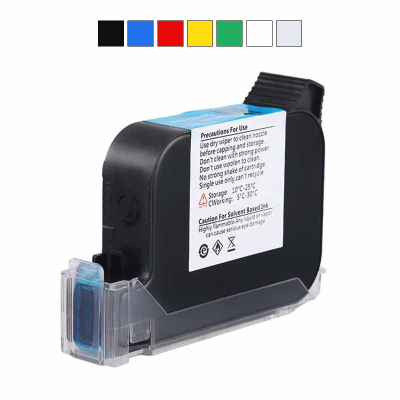 Subtitle Printing Cartridge 12.7mm 25.4mm  Handheld Inkjet Printer Ink Cartridge