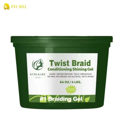 No Sticky Strong Hold No Residue Braiding Extra Hold Wholesale Hair Edge Control Braid Gel