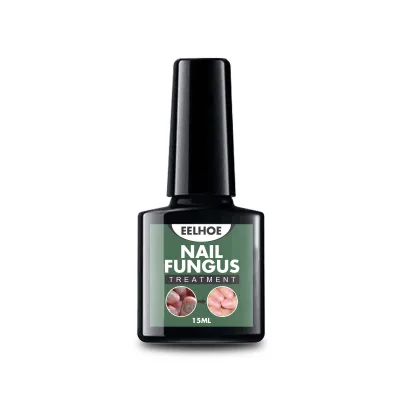 EELHOE 15ml Nail Treatment Serum Yellowed Cracked Thikened Nails Repairing Brightening Nourishing Liquid