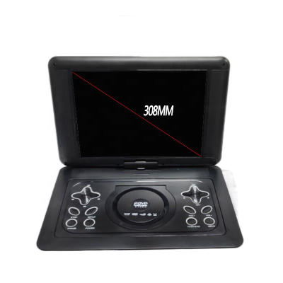 18.8 Inch Portable Home & Car for DVD Player with 270 Degree Rotatable Widescreen LCD Remote VCD MP3 Viewer Game Function