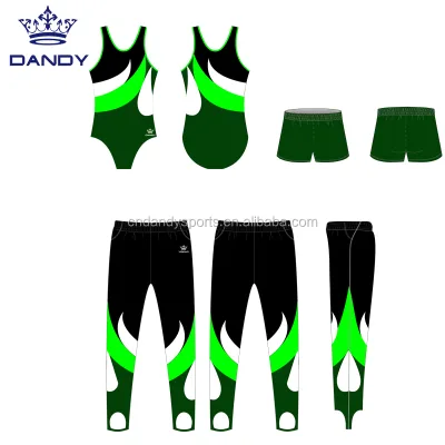 Custom Sublimation Dandy Leotard Competition Gymnastics Leotard for Men
