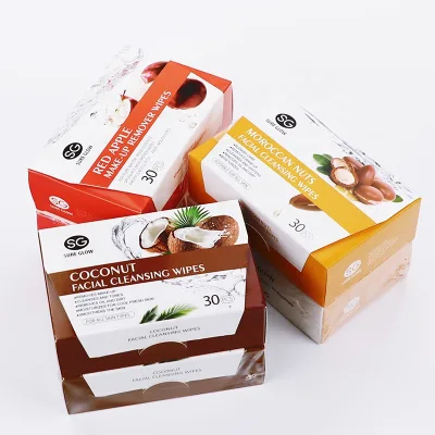 High Quality Professional Makeup Cleaning Packaging Material Wet Wipes