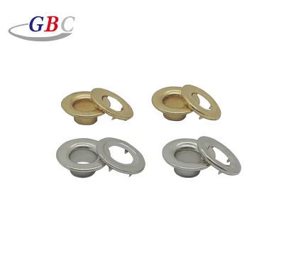 Wholesale High Quality 20.5*11.5*7.5mm Stainless Steel Heavy Duty Rolled Spur Metal Eyelet Prong Washer for Canvas Garments