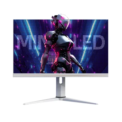 Real Price 27 Inch Mini LED Gaming Monitor 4K Resolution 165Hz Refresh Rate HDR 1200 Ultra Wide Screen New 2K 5K Gaming Monitor