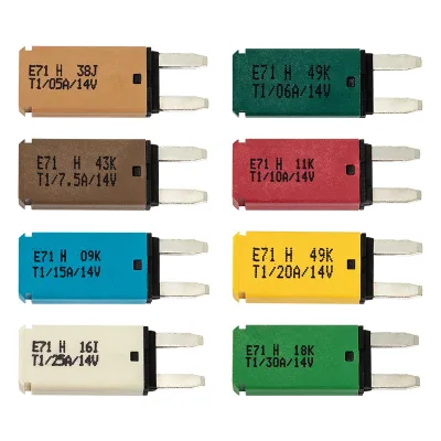 Car RV Resettable Self-Recovery Small Fuse 14Vdc 5-30A Made in China
