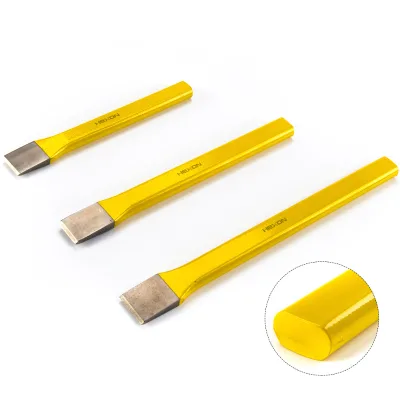 Woodworking Hand Tools Flat Oval Shaped Shank Masonry Stone Stoning Cold Chisel