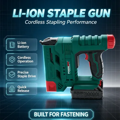 Lithium Battery Cordless Nail Gun, Staple Gun