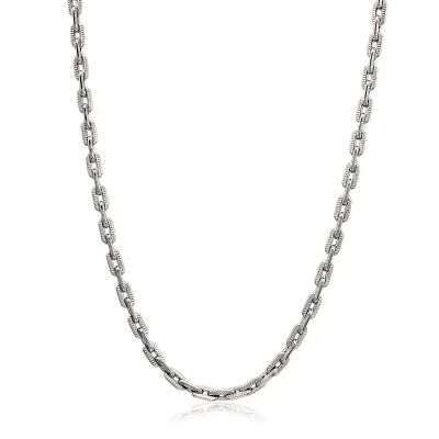 New Minimalist Metal Waterproof Chain Necklace 316L Statement Stainless Steel Collares Jewelry Fashion New Bijoux Gift