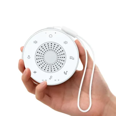 USB Charging Smart Color Night Lights 30 Soothing Sounds Bedside Lamp Baby Sound Machine 2025 Hot Selling White Noise Machine