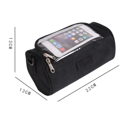 Guangdong Factory Custom Round Bike Front Bag High Quality Waterproof Bike Handlebar Bag