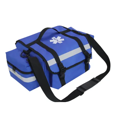 Factory Wholesale Professional Large Medical Shoulder Bag Empty Multiple Portable Manual Oxford Material Emergency Care IFAK