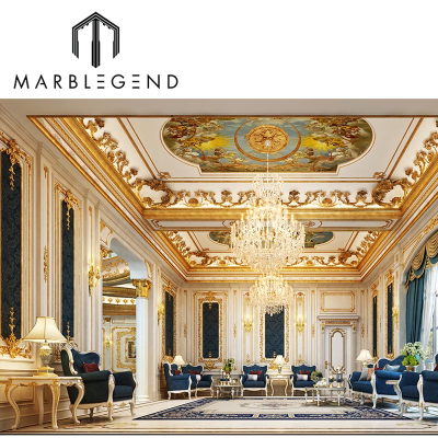Luxury Living Room Interior Decoration Classic Arabic Majlis Interior Design for House