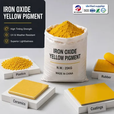 Industrial Coating Synthetic Inorganic Pigment Yellow For Paint Plastic Rubber High Tinting Power Wholesale Sale