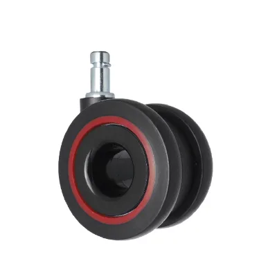 Taiwan Factory 360 Degree 3 Inch Replacement Furniture Rotating Office Chair Stable Twin-wheel Caster