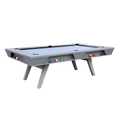 Customized Fashion Luxury Indoor Italian Billiard Professional Slate Table 8FT Pool Table Solid Frame Structure Clue House Use
