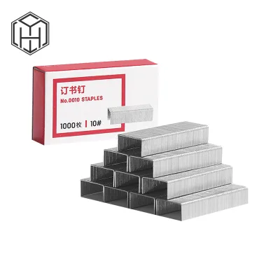 10# Mini Stainless Steel Paper Clips-24 Sheets 1000 Pieces/Box Office Stationery Supplies Wholesale Zhejiang Origin