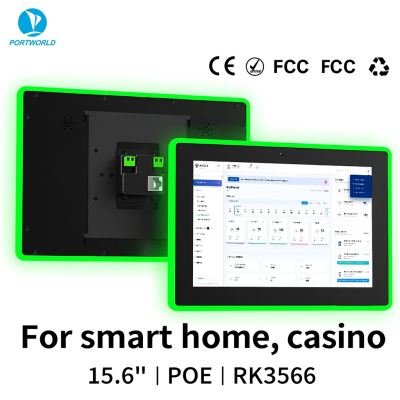 LED Commercial Grade for Smart Home, Hospital, Casino, Gas Station Touchscreen Home Automation Android Smart Home Panel