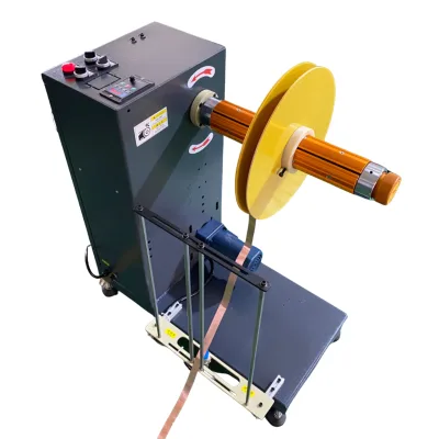 Electric Motor EV Metal Foil Copper Foil Aluminium Foil Re Winder Unwinding Machine