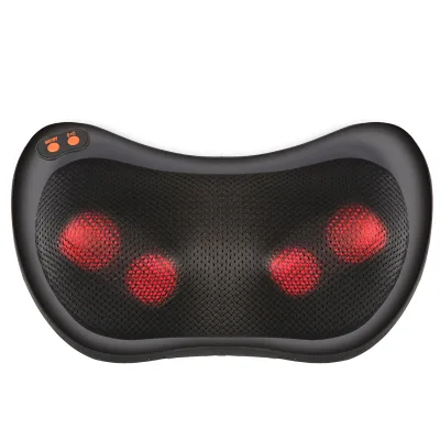 Amazon's Hot-selling Massage Pillow With Finger Pressure and Hot Compress Massage Is Suitable for Both Neck and Waist
