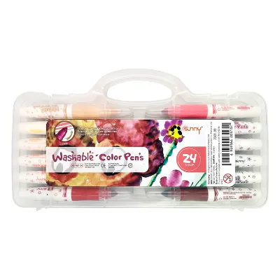 Factory Custom logo Cheap Watercolor  Fineliner Pen Art Markers Pen Set for Lettering