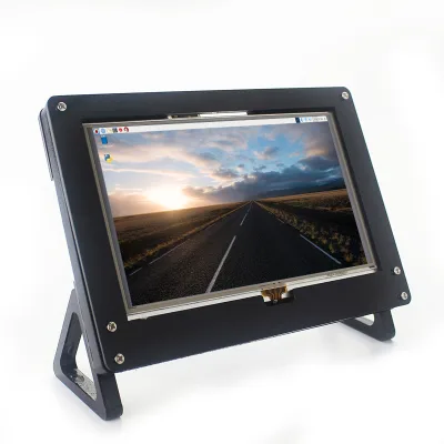 Official 5 Inch Touch Screen Acrylic Case for Raspberry Pi 5 inch Display Holder Monitor Bracket for Raspberry Pi 4 3 B LCD