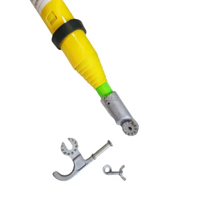 KIG Custom- High Voltage Live Line Fiberglass Telescoping Operating Rod Link Hot Stick
