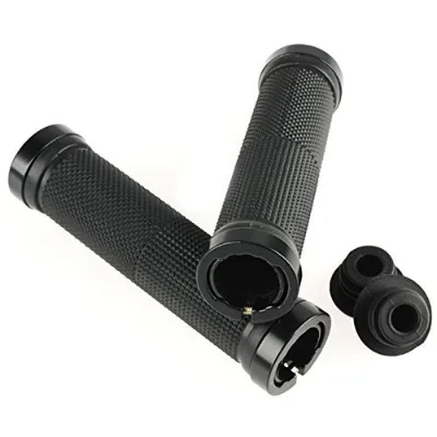 MTB Mountain Road & BMX Bicycle Handlebar Grip Anti-Skid Rubber with Lockable Anti-Slip Handle Grips for Kids' Bikes