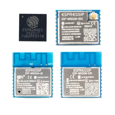 ESP-WROOM-02 ESP-WROOM-02D ESP-WROOM-02U 2MB 4MB Flash ESP8266 ESP WROOM 02 02D 02U WiFi MCU Wireless Module ESP8266EX