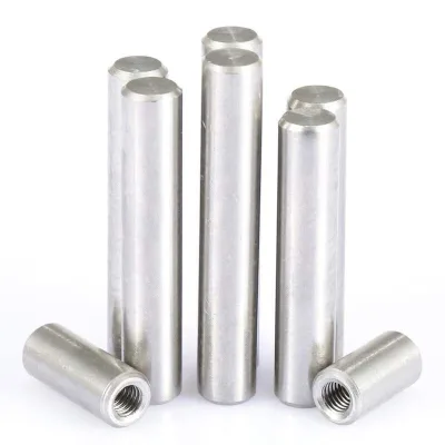 High Precision Solid Steel Cylindrical Dowel Pins M2-M20 X 5-100mm Round Locating Pins Custom Sizes