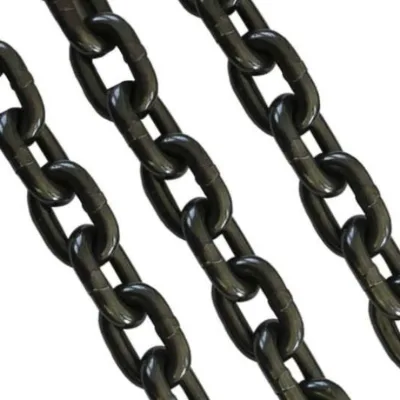 Premium ASTM and NACM G30  Proof Coil Chain Low Carbon Steel Welded Link Chain for Guard Rails