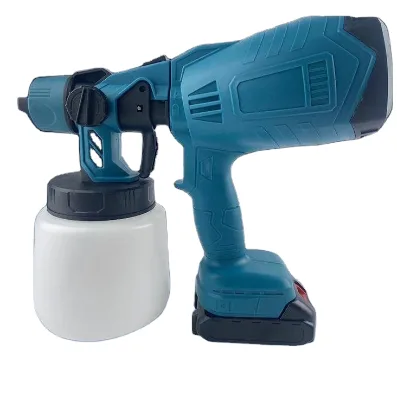 Electric Power Spray Guns Machine Rechargeable Lithium Spray Gun Large Capacity Adjustable