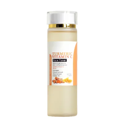 Turmeric Vitamin C Custom Wholesale Face Toner Deeply Hydrating Whitening Firming Facial Toner