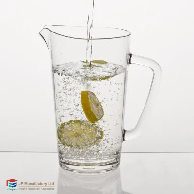 1700ml Transparent Plastic Water Pitcher Beer Pitcher Unbreakable Polycarbonate Water Jugs for Hotel Bar Home Use