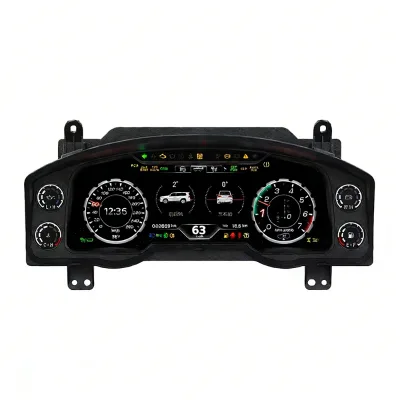 Cleverscreen 12.3'' Virtual Cockpit LCD Dashboard GPS Backup Camera for Land Cruiser 2008-2016 Digital Instrument Cluster