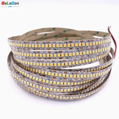 DC12V DC24V 10mm Width 2835 3528 240leds Per Meter 2200K 2700K 3000K 4000K 4500K 6000K 6500K 9000K SMD White Dotless Led Strip