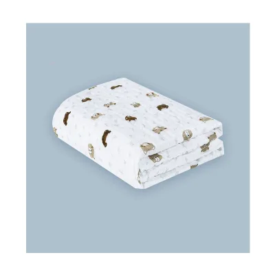 High Quality Wholesale Custom Cheap Baby Rabbit Safety Blanket White Baby Blanket