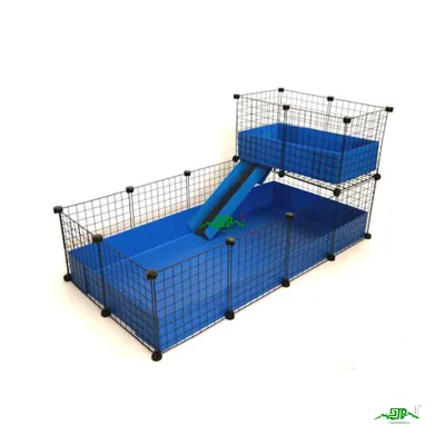Customized Eco-friendly PP Plastic Pet House Guinea Pigs Case Anti-Static UV Resistant Features Custom Printing Cutting Services