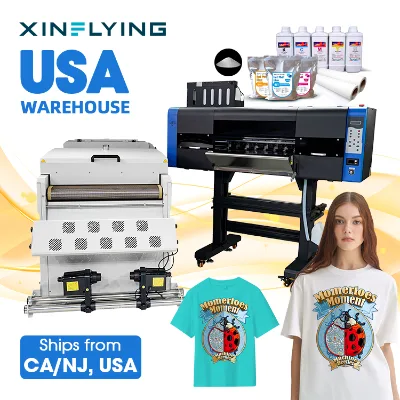 Provide 24-Hour Online After-Sales Service Dual 3200/4720 Print Heads 60 CM Garment DTF Printer