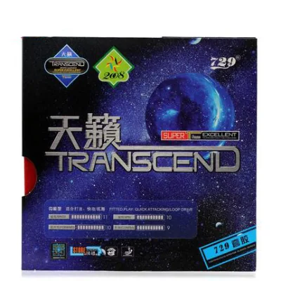 Friendship 729 Transcend Rubber Pimples in Great Elastic Table Tennis Rubber