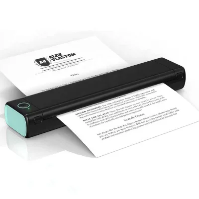 Phomemo M08F Small Mini Homework test Paper Inkless Office Portable HD Wrong Question Thermal A4 Mobile Document Printer