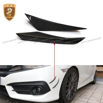 Universal Front Bumper Modification Lip Splitters Canards for Cars Bumpers Vents Scoop Wind Knife