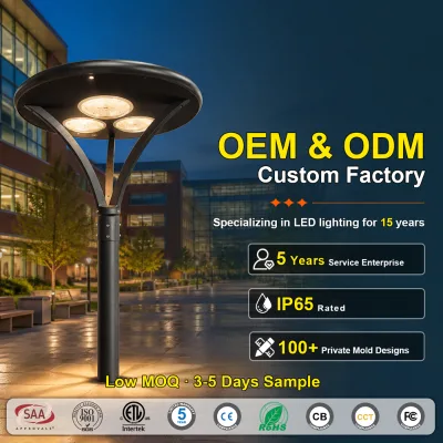 Outdoor Parking Lighting High Lumen 3000lm 50W 5000K IP65 Protection LED Solar Motion Sensor Garden Light